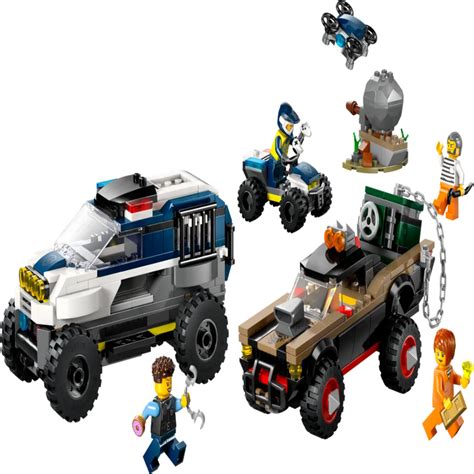 Lego 60449 City Off-Road Police Car Chase (467 Pieces) — Toycra
