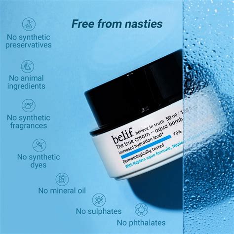 belif The true cream aqua bomb, hydrating moisturizer, Shop clean and ...