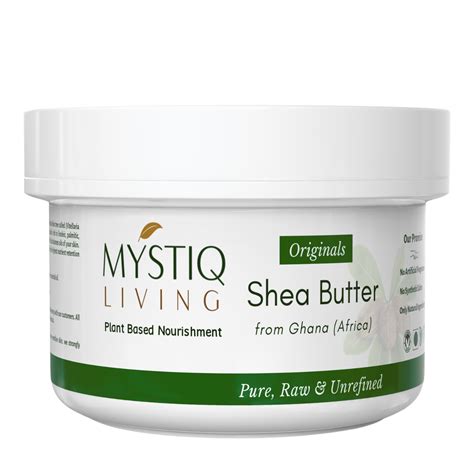 Unrefined Shea Butter for Deep Moisturizing | Mystiq Living