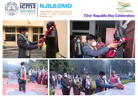 73rd Republic Day Celebration at ICMR-NJIL&OMD, Agra | Indian Council ...