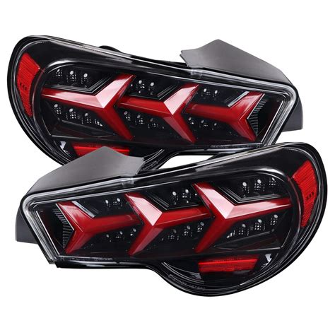 Carpartsinnovate For 13-16 Lambo Style Pearl Black LED DRL Sequential ...