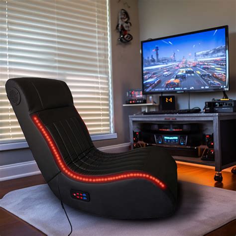 Foldable Floor Gaming Chairs for Adults,Kids Gaming Chair with Speakers ...