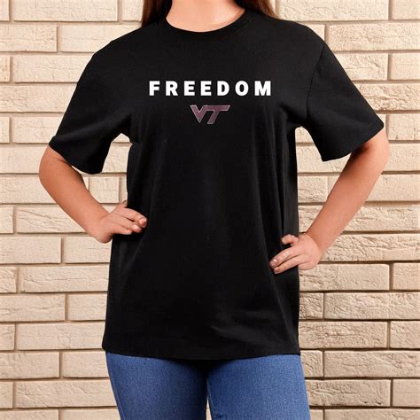 Charlie Kirk Freedom X Virginia Tech Shirt