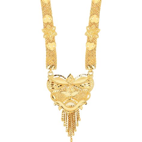 Buy MEENAZ 2 Vati Wati Mangalsutra For Women Girls Temple South Indian ...