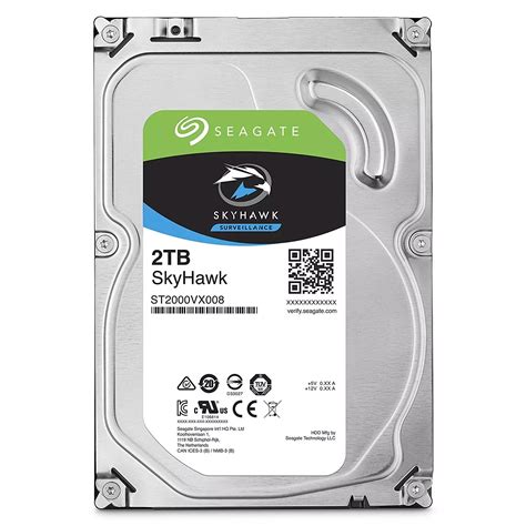 Seagate Skyhawk 2TB Video Internal Hard Drive HDD 3.5 Inch SATA 6Gb/s ...