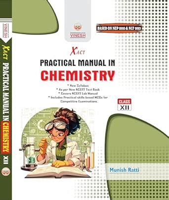 Xact Practical Manual In Chemistry XII / 12 th (H.B) : Amazon.in: Books
