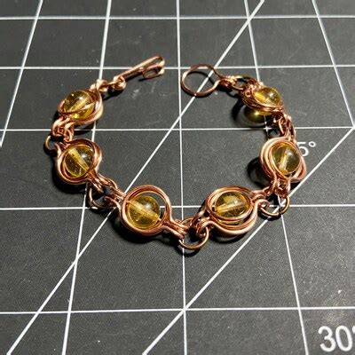 Image result for Herringbone Wire Wrapped Ring Tutorial