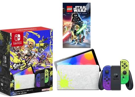 NEW Nintendo Switch OLED Splatoon 3 Console LEGO India | Ubuy