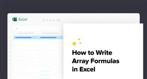 Image result for Excel Dynamic Array Formulas
