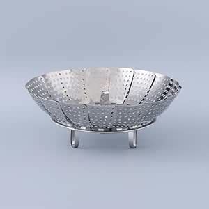 UMAI Stainless Steel Vegetable Steam Cooker | Double Layer | Foldable ...