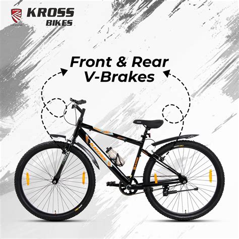 Kross K 2.0 27.5T MTB Cycle | Steel Frame | Single Speed | Black | Dua ...