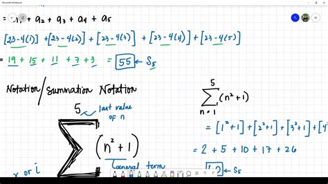 Math 10 - Finite Series - YouTube