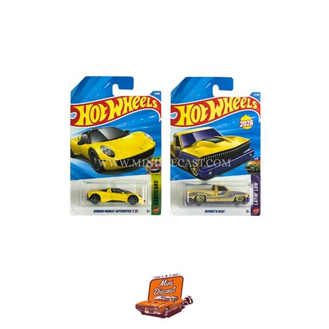 Hot Wheels Mainline (Set of 2) – Gordon Murray Automotive T.33 / Bounc ...