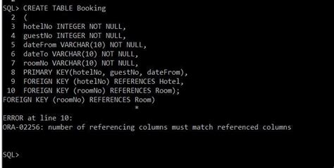 Image result for Oracle SQL Error Syntax