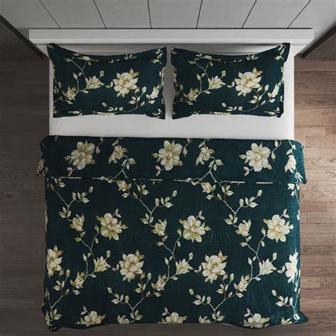 Buy Anantra 3Pcs Floral Print Double Blanket Set from Home Centre at ...