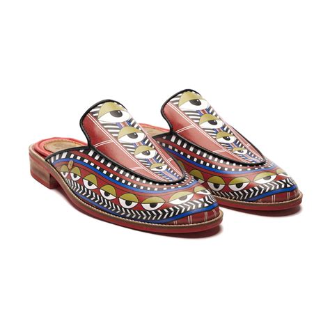 Buy Gaze Men's Mules: A Blaze of Drama & Style Footwear | Banjaaran Studio