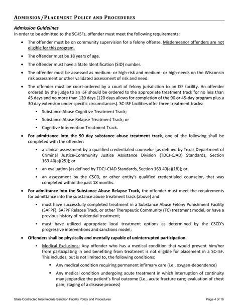 Intermediate Sanction Facility