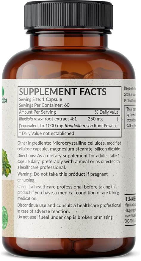 Futurebiotics Rhodiola Rosea Powder Adaptogenic Herb India | Ubuy
