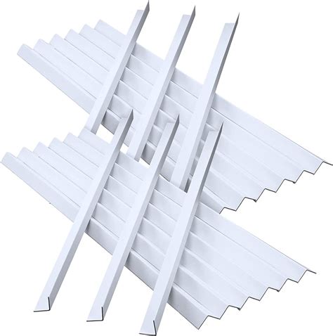 Amazon.co.jp: ハード段ボールエッジプロテクター バルク 48 x 2 x 2インチ 段ボール配送コーナー ホワイト Vボード ...