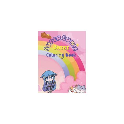 Buy Super Cutie Chibi Coloring Book: Cute Sweet Loveable Chibi Girls ...