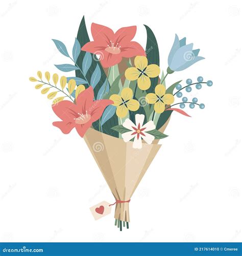 Fall Flower Bouquet Clip Art