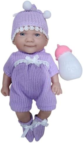FRATELLI 10 inch Baby Doll That Look Real, 3 D Eyes Born Baby Doll,Real ...