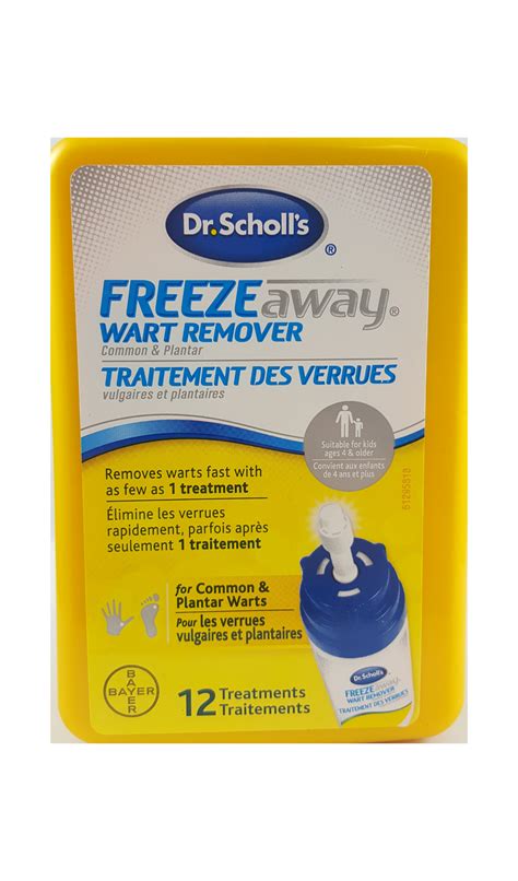 Dr. Scholl's Freeze Away Wart Remover, 12 Treatments – Green Valley ...