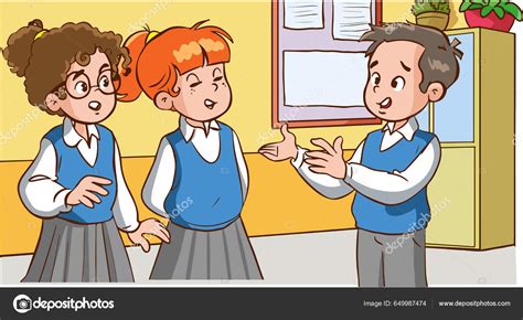 Discuss Two Students Cartoon 的图像结果