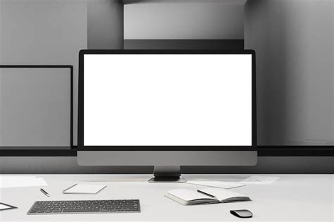 Image result for White Desktop Computer Round