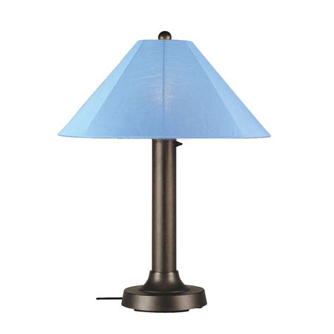 Catalina Weatherproof Table Lamp | Outdoor Electric Patio Lamps