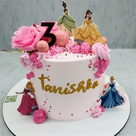 Princess Theme Girls Birthday Cake – Bento Cakes Noida