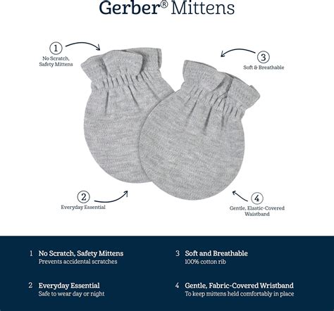 Buy Gerber Unisex Baby 8-Piece and 9-Piece Cap and Mitten Sets Online ...