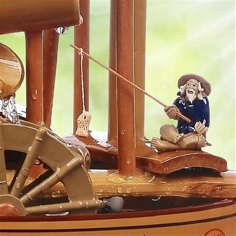 Wanhaishop Bamboo Tabletop Water Fountain - Cascading Indoor India | Ubuy