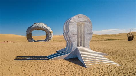 【新雕塑】孙振华：从三大背景看民勤沙漠雕塑国际创作营的三个突破_艺术品_中国财富网