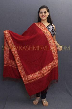 Sozni Work Stoles | Hand-woven Kashmiri Stole | Multicolor Stole