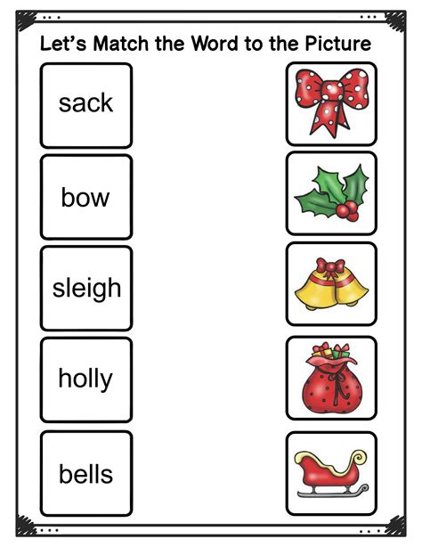 7 Best Images of Kindergarten Christmas Activities Free Printable ...