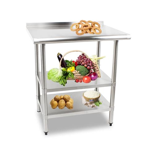 Buy Aplancee Stainless Steel Table for Prep & Work 24 x 30 Inches with ...