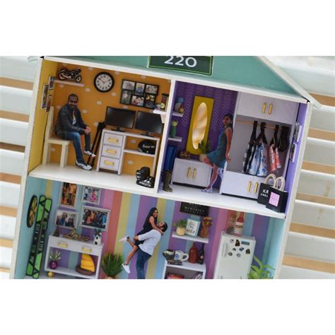 MINIATURE HOME-3 PARTITION – CraftingTale