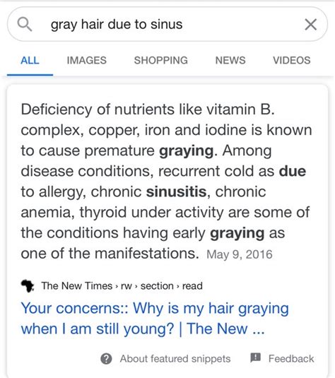 I've just turned 30 but due to Sinus, have got grey hair.. I've tried ...