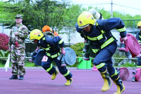 全省消防部队“大比武” 练就灭火救援“真本领”