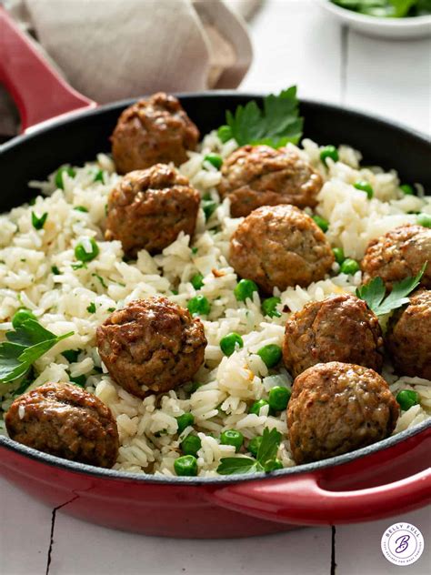 Healthy Meatballs And Rice at Otto Atkinson blog
