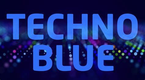 Techno Blue Colour 的图像结果