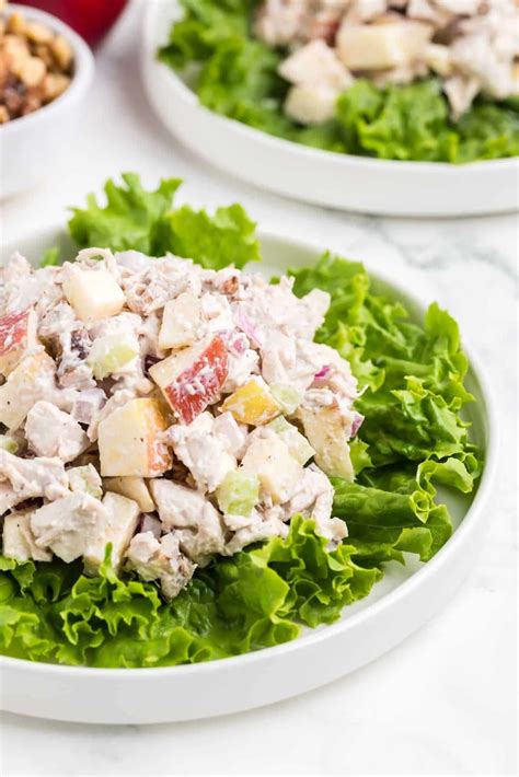Apple Walnut Chicken Salad - THIS IS NOT DIET FOOD