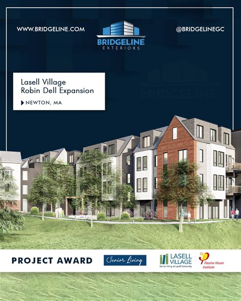 Project Award | Lasell Village Robin Dell Expansion - Bridgeline ...