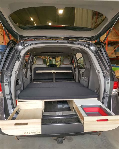 The minivan camper – Artofit
