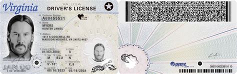 Virginia Driver License in PSD Format - Professional US Driver's ...