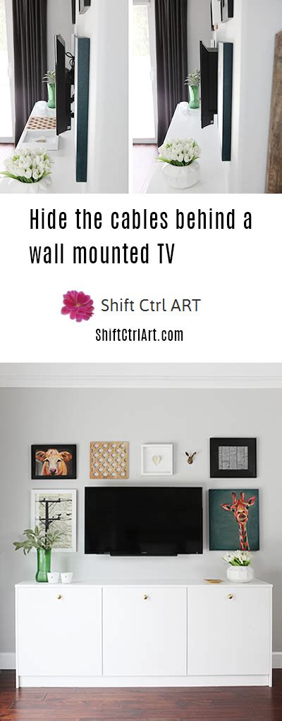 Wall Mount TV Hide Cable Box 的图像结果