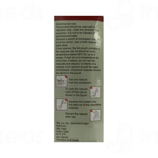 Budamate Neb 20 Mcg/1 MG Respules 2 ML (pack Of 7) | Order Budamate Neb ...