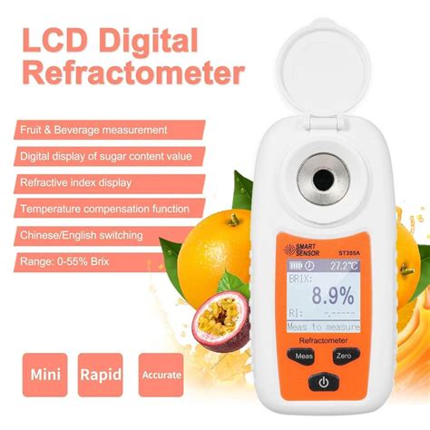 True Sense ST355A Digital Refractometer - Accurate & Affordable Pricing