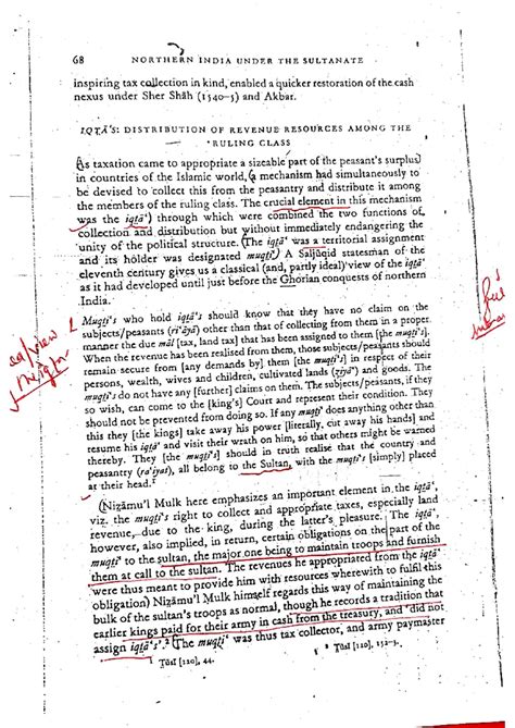 Iqta from Economic history of india - 68 NORTHERN INDIA UNDER THE ...